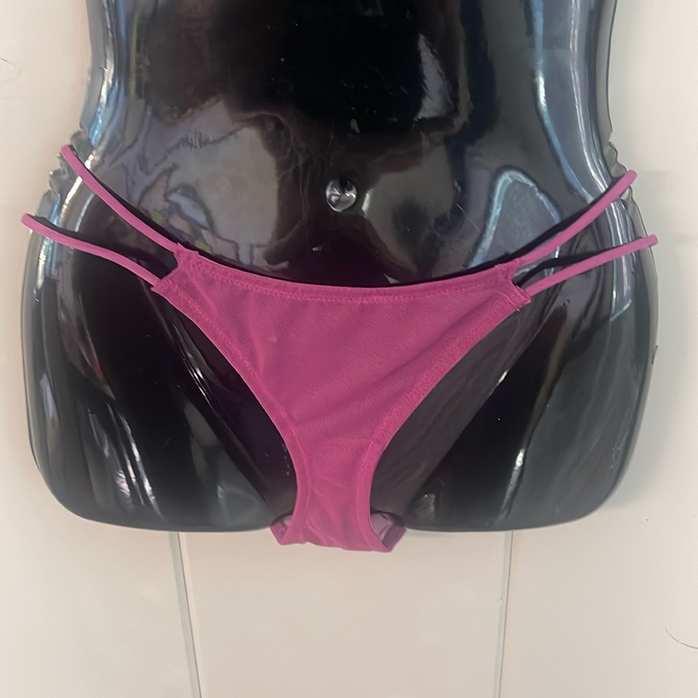 NWT Out from Under String Bikini Panty Purple Sheer Urban Outfitters festival